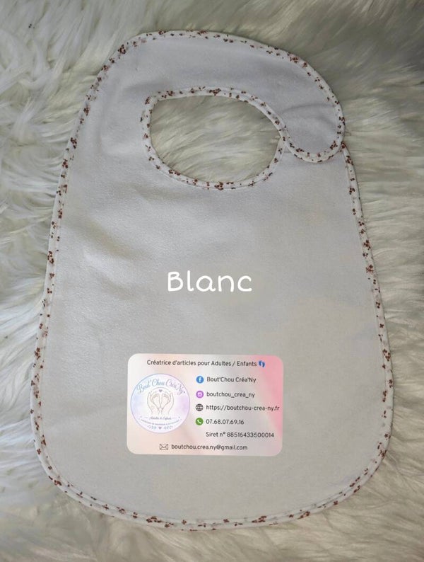 Bavoir personnalisé phrase Fille