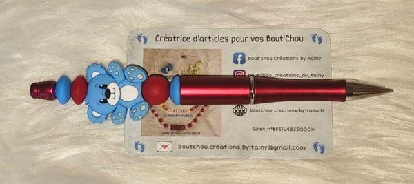 Stylo personnalisé avec motif Ourson