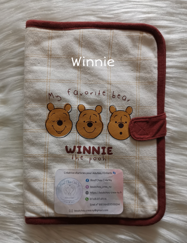 Protège carnet de santé Winnie