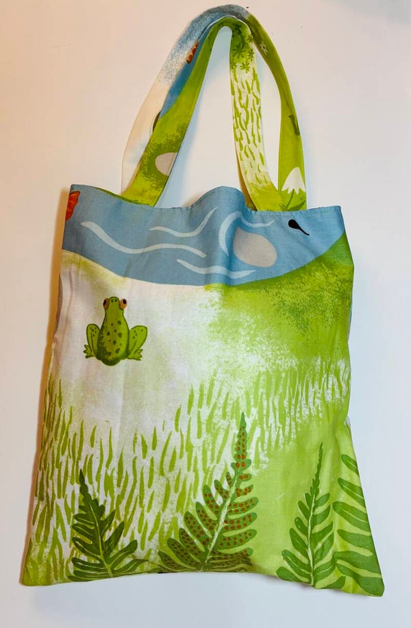 Tas IN HET BOS- kikker & vos