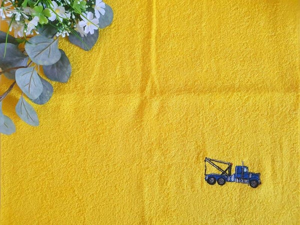 Handtuch "blauer Truck"