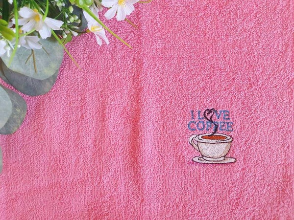 Gästehandtuch "Coffee"