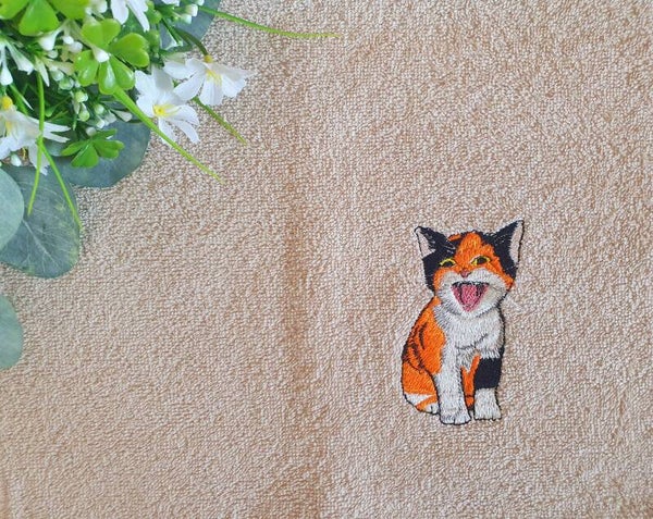 Gästehandtuch "LuckyKitty"