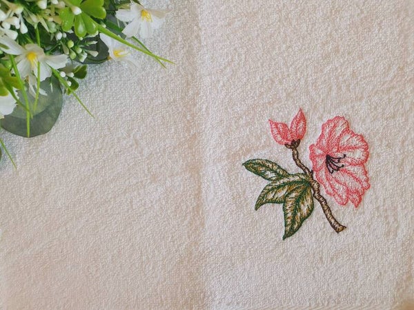 Gästehandtuch "Hibiskus"