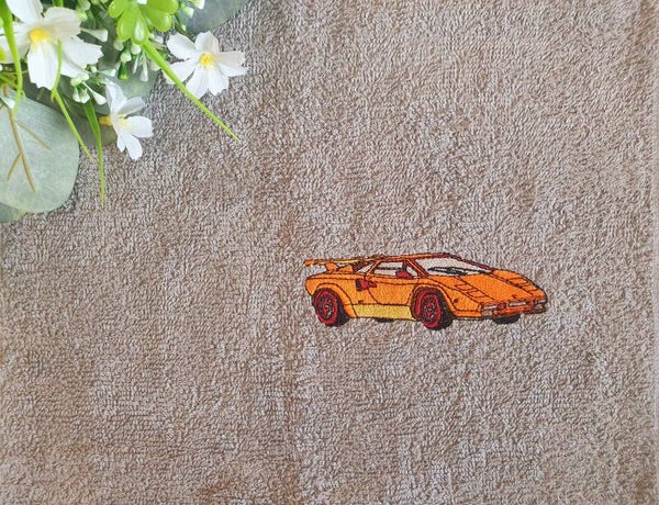 Gästehandtuch "Sportwagen"