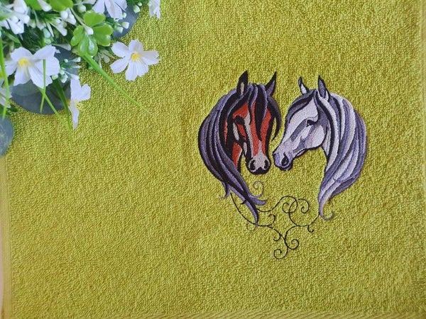 Gästehandtuch "HorseLove"