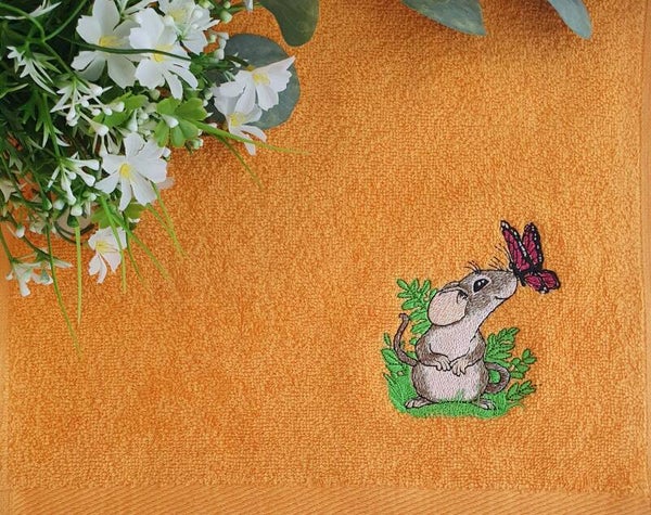 Gästehandtuch "Cute Mouse"