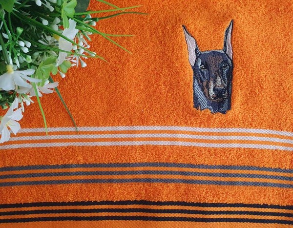 Gästehandtuch "Dobermann"