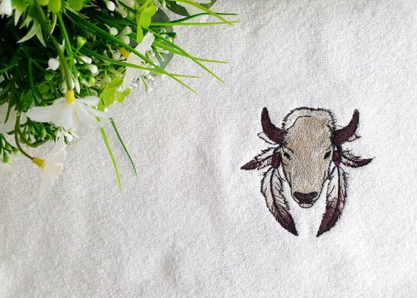 Gästehandtuch "BisonFeder"