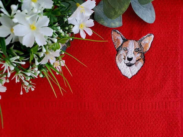 Gästehandtuch "Corgi"