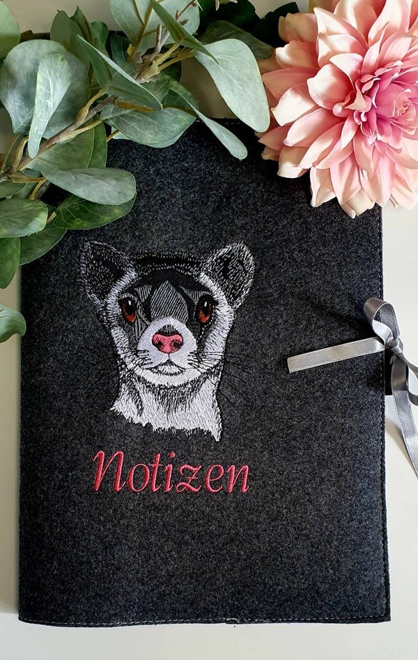 Notizbuch A4 "Frettchen"