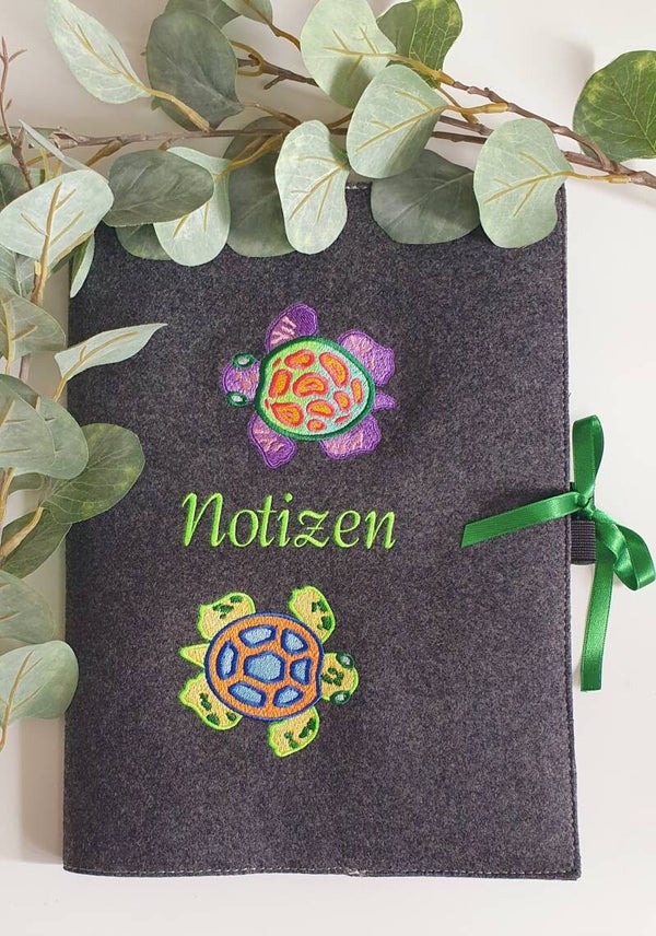 Notizbuch A4 "Schildkröten"