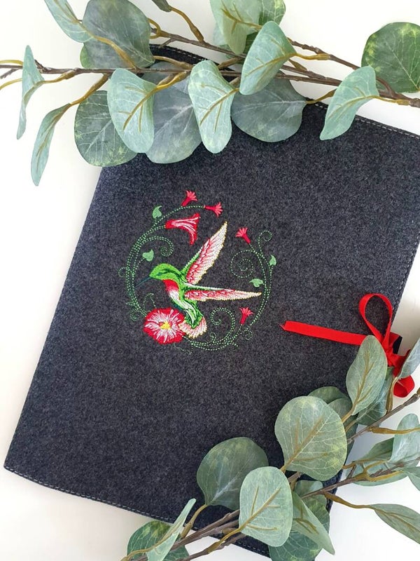 Notizbuch A4 "Kolibri"