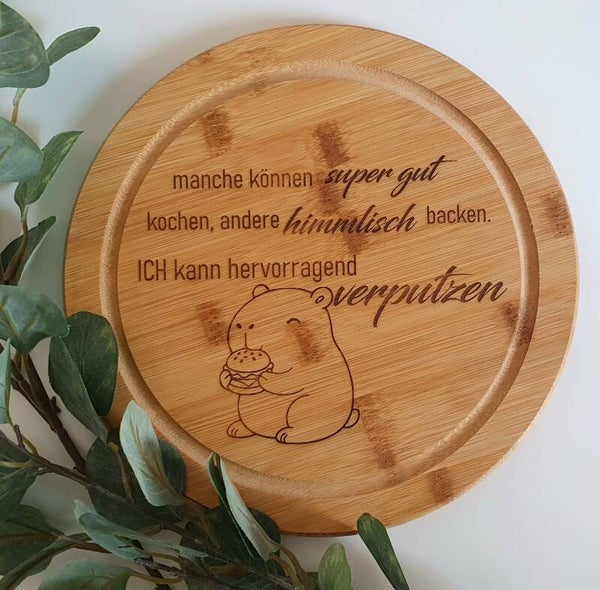 Vesperteller "verputzen"