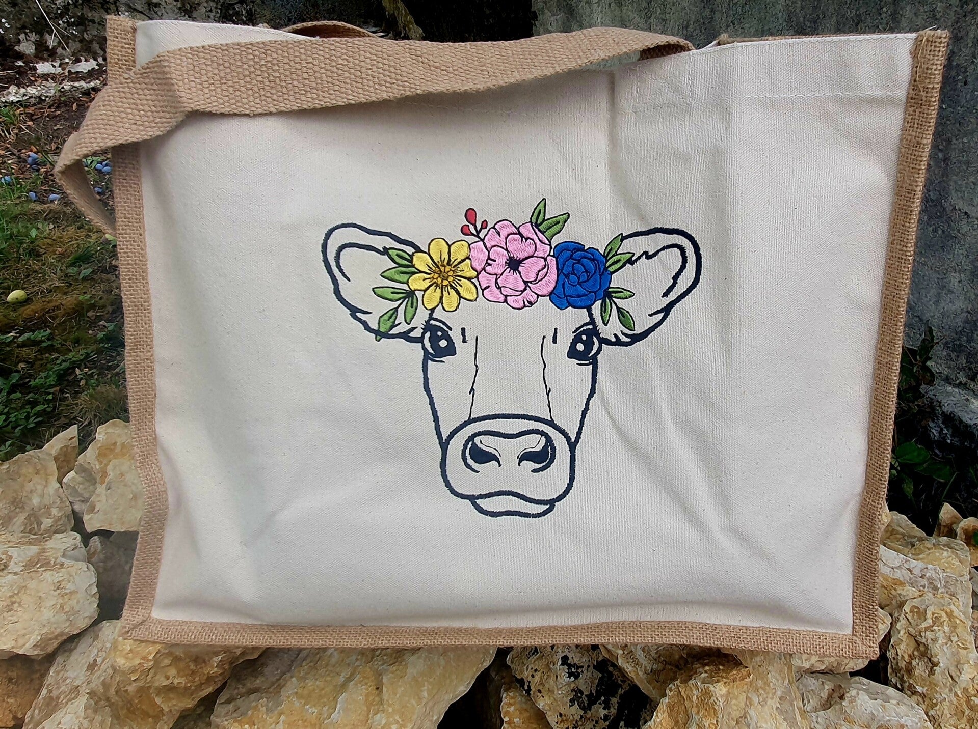 Jutetasche "Landmädl"