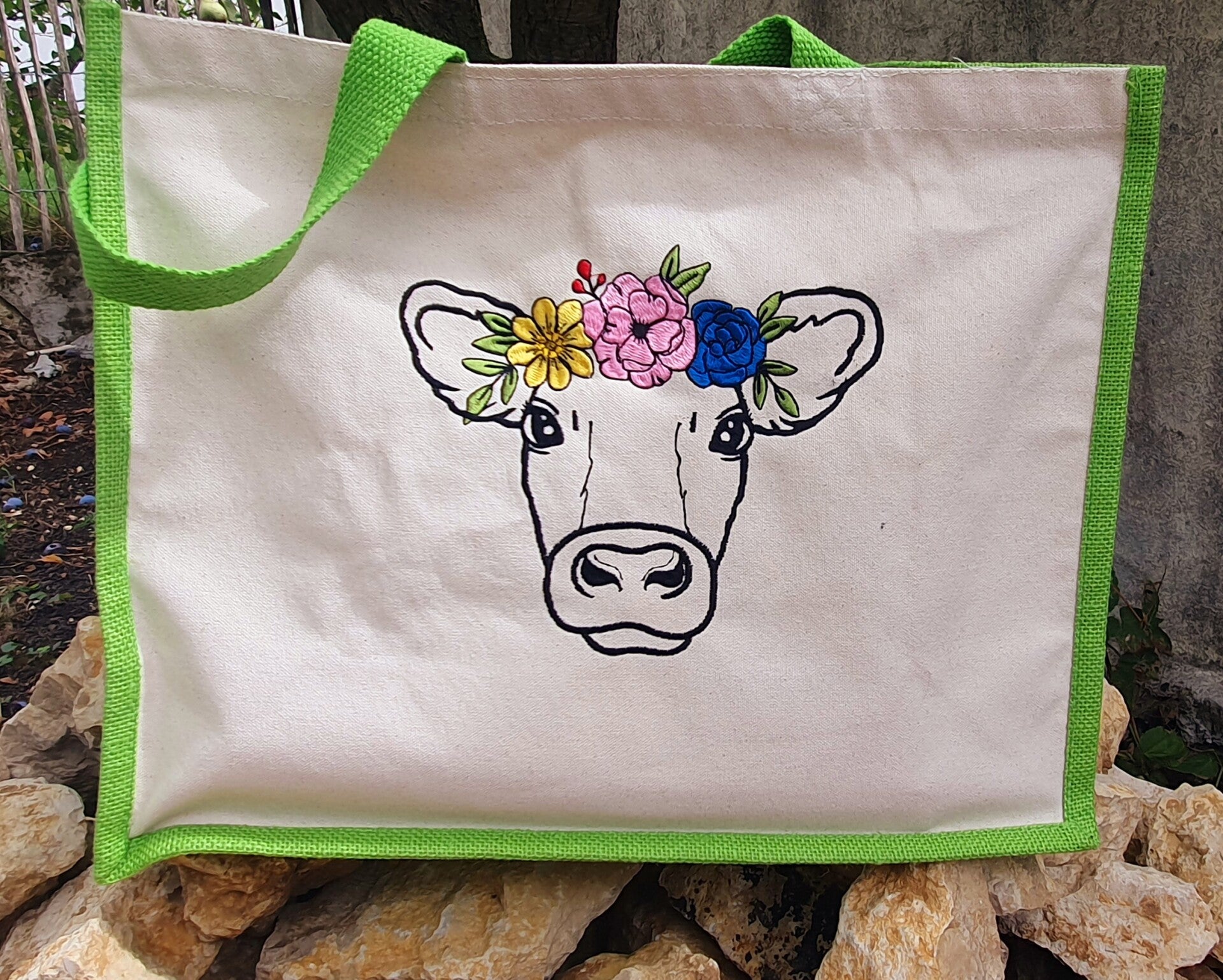 Jutetasche "Landmädl"