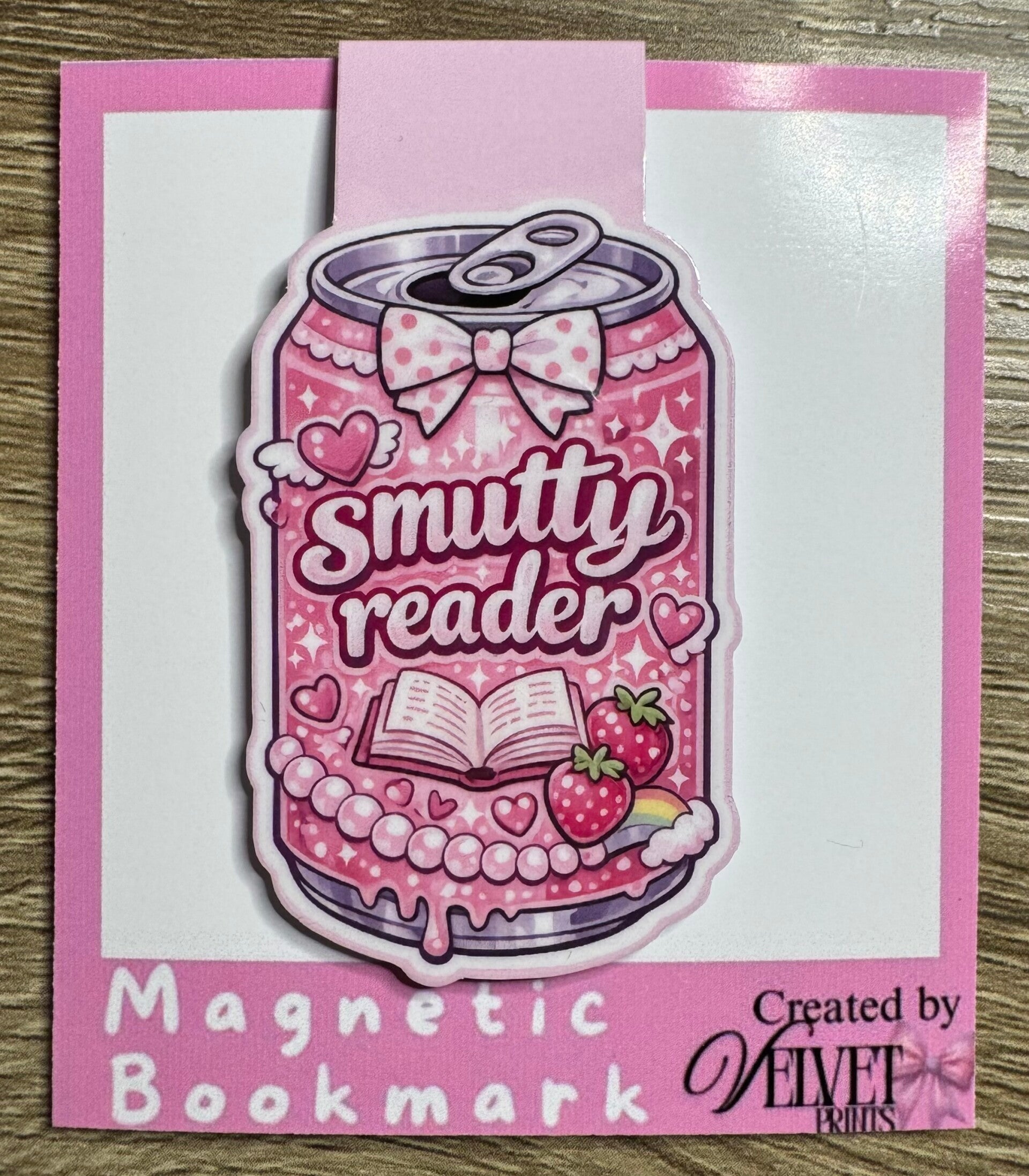Magnetic Bookmark “Smutty Reader”