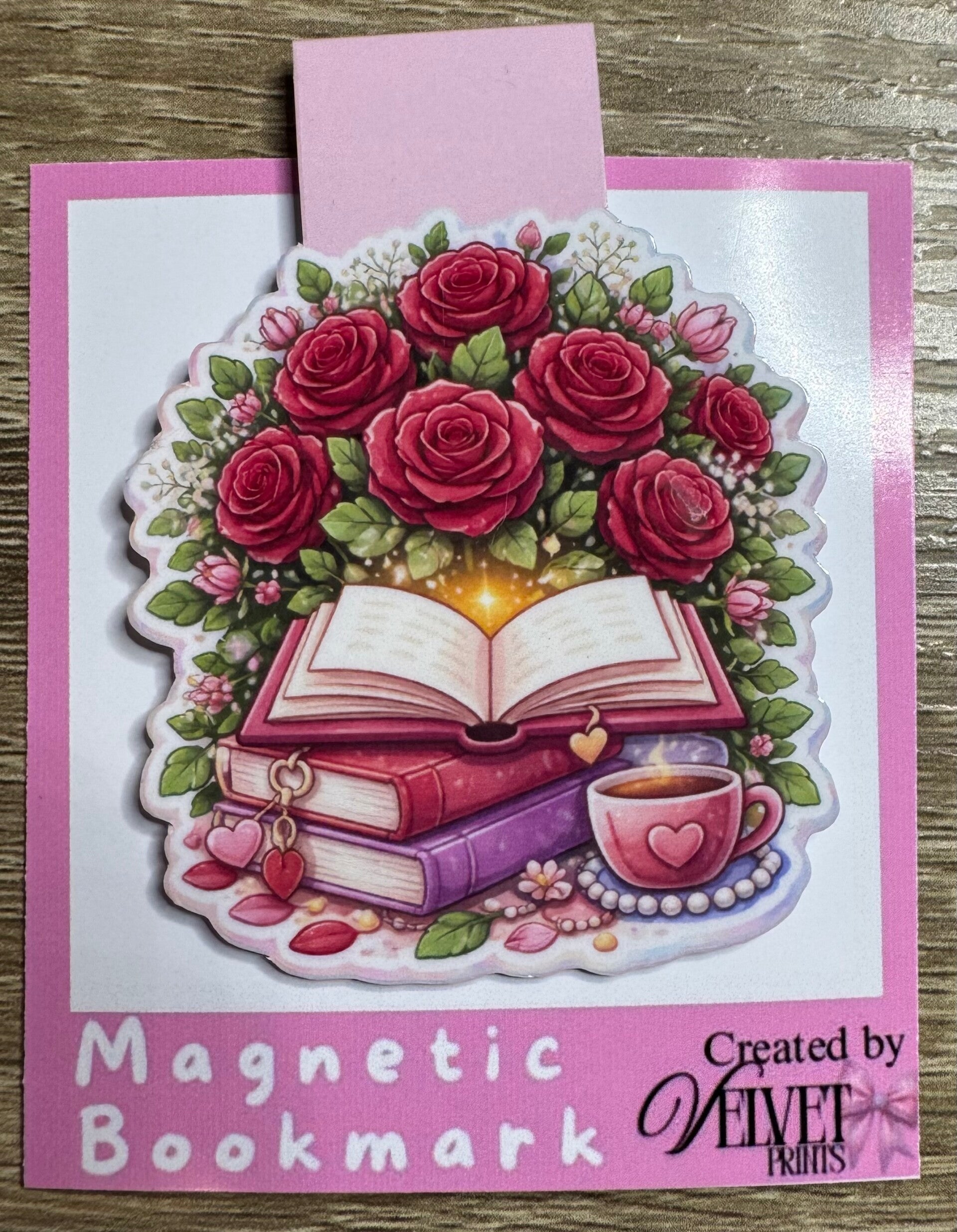 Magnetic Bookmark “Rozes”