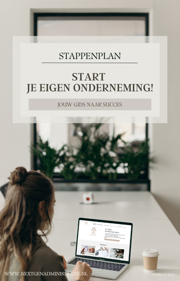 Ben je klaar om jouw ondernemersdroom waar te maken? Download het E-book nu!