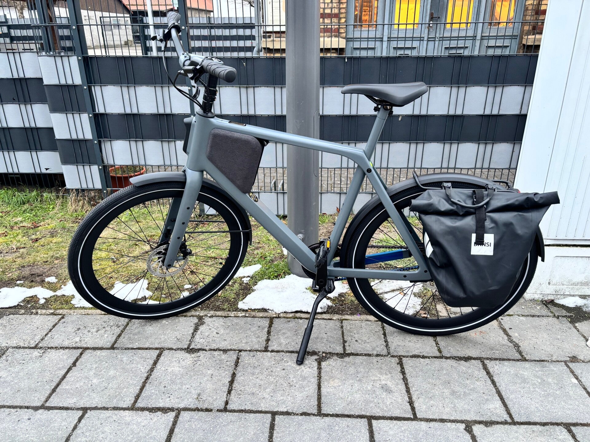 LEMMO ONE MK2 mit RIEMENANTRIEB in sand & grau