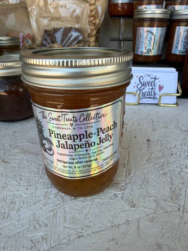 Peach Pineapple Jalapeno Jelly