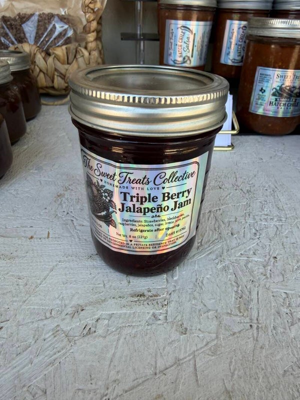Triple berry and jalapeno Jam