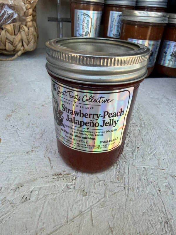 Strawberry Peach Pineapple Jalapeno Jally