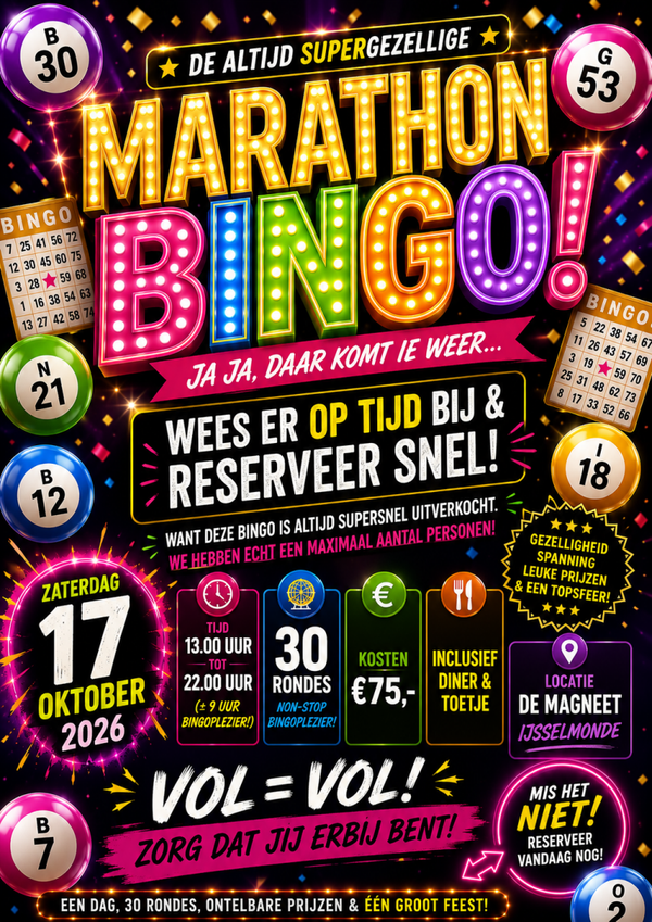 Aanbetaling marathon