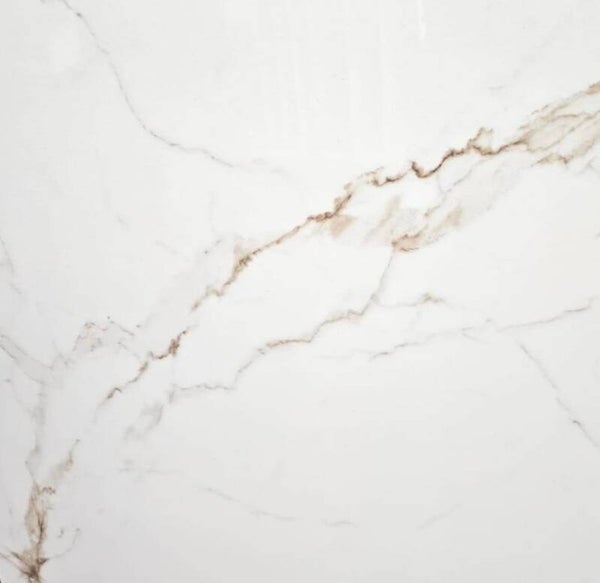 Marble White Glans 60x60