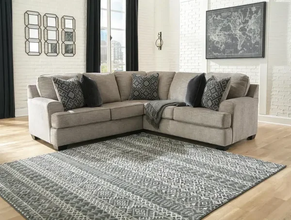 Bovarian 2pc Sectional w/ Ottoman