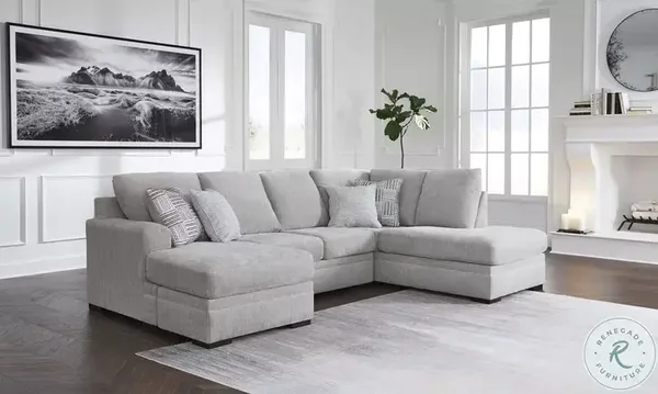 Gabyleigh 2pc Sectional w/ Double Chaise