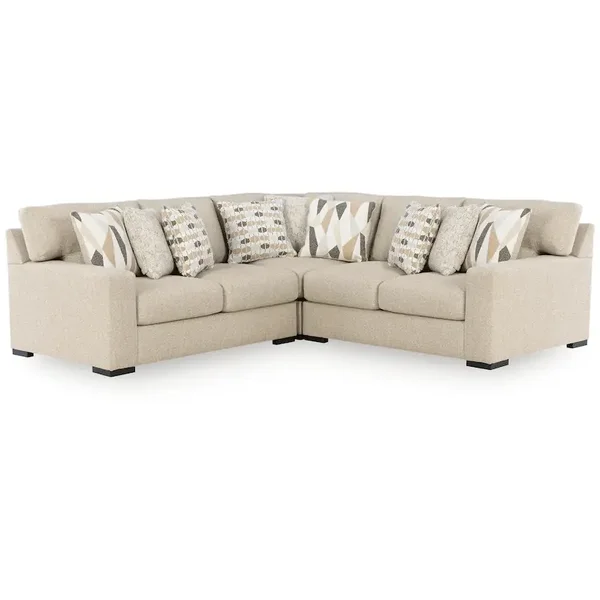 Laurel Grove 3pc Sectional w/ Ottoman