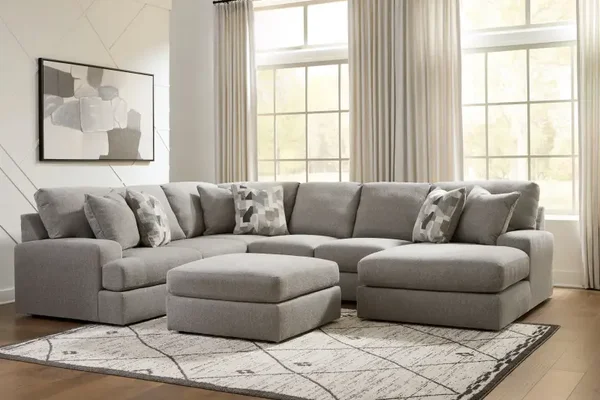 Lindon 3pc Sectional with Ottoman
