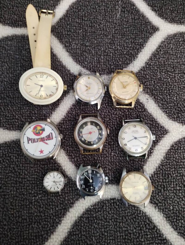 Diverse mechanische en automatische horloges