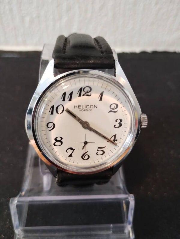 Vintage Helicon mechanisch horloge