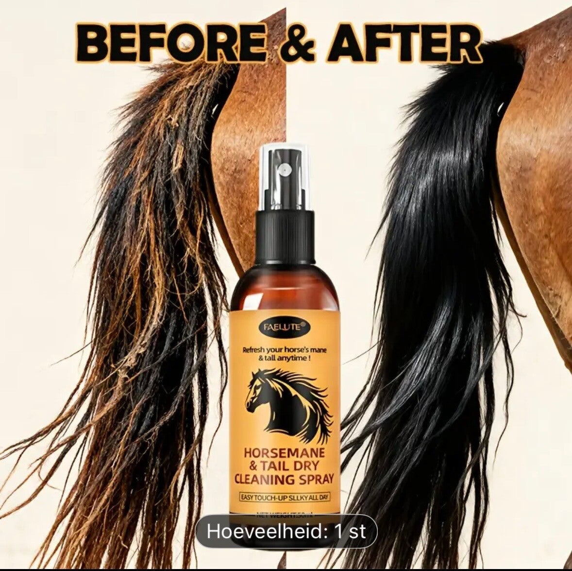anti klit spray voor paarden 50 ML