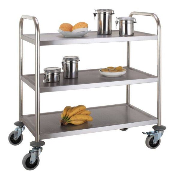 Transportvagn med 3 hyllplan – Omonterad