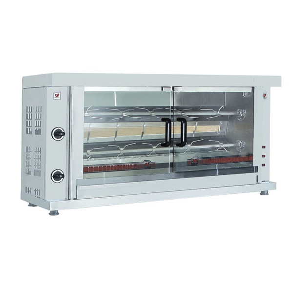North Gasdriven Grillkycklingugn – 2 Spett