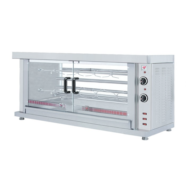 North Elektrisk Grillkycklingugn – 2 Spett