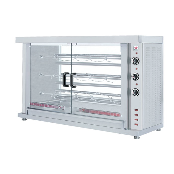North Elektrisk Grillkycklingugn – 3 Spett