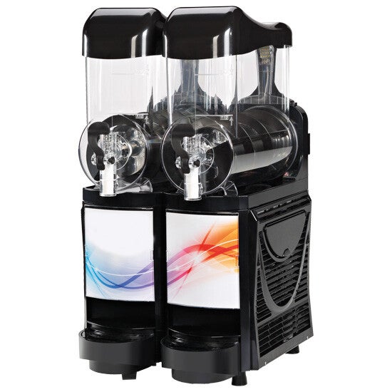 Slushmaskin 2x10 liter -Svart