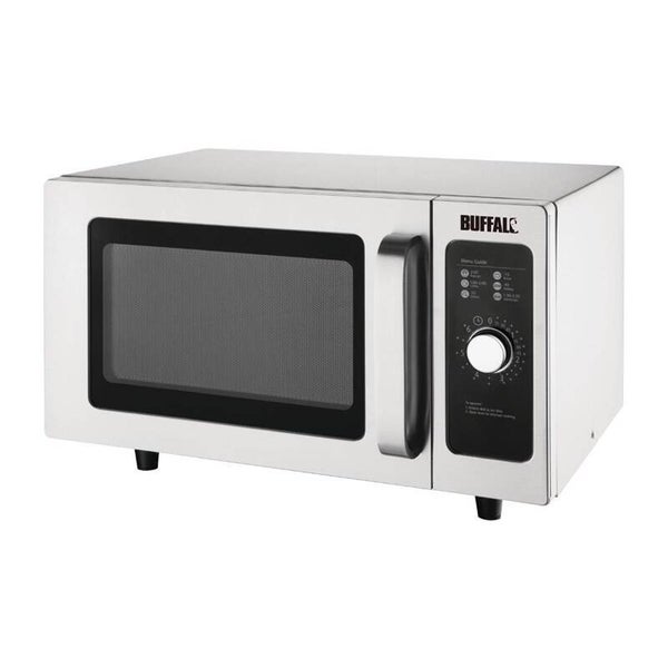 Buffalo Professionell Mikrovågsugn 25L – 1000W (Manuell styrning)