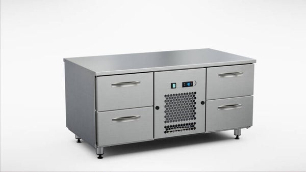 Inoxbaltic Grillkylbänk  120 cm