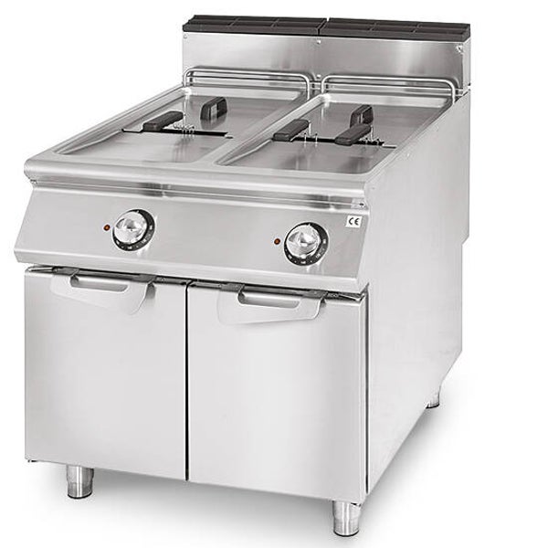 Elektrisk fritös – 2 × 17 liter 80 cm