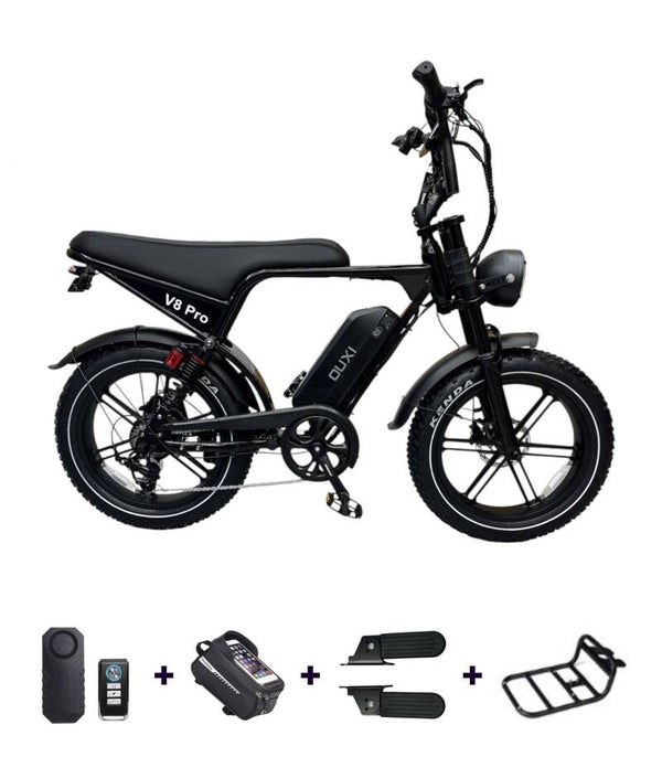 OUXI V8 PRO – Zwart - Inclusief Accessoires t.w.v. €170,-