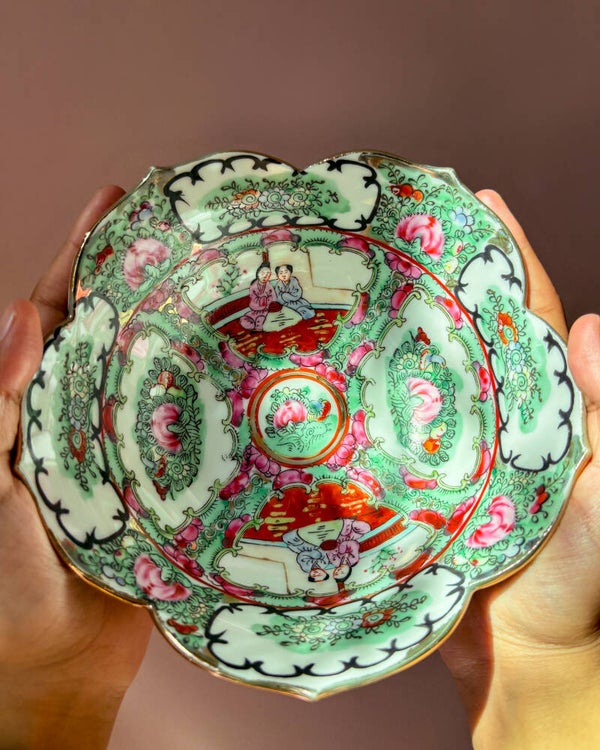 Famille Rose Bowls (set van 2)