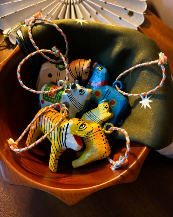 Diverse Diertjes Ornamenten (set van 2)