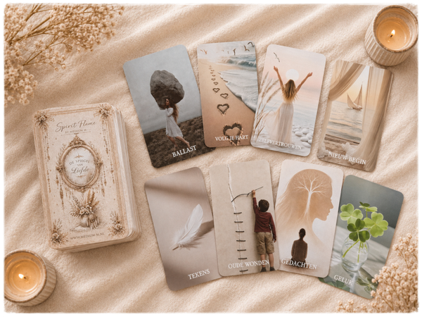 De Spiegel van Liefde Orakel By MediumM Incl. GRATIS unieke SpiritFlame Verbindingsmeditatie