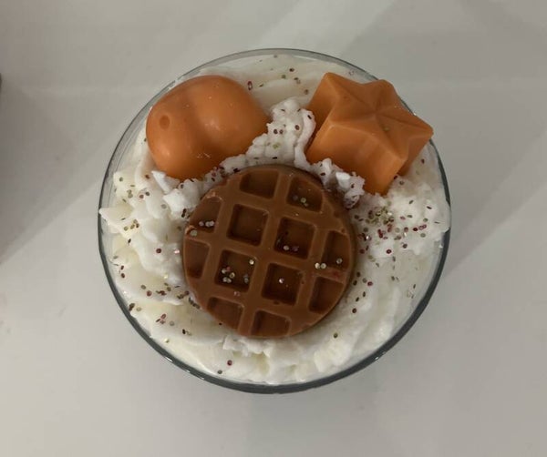 bougie chantilly gourmande caramel beurre salé