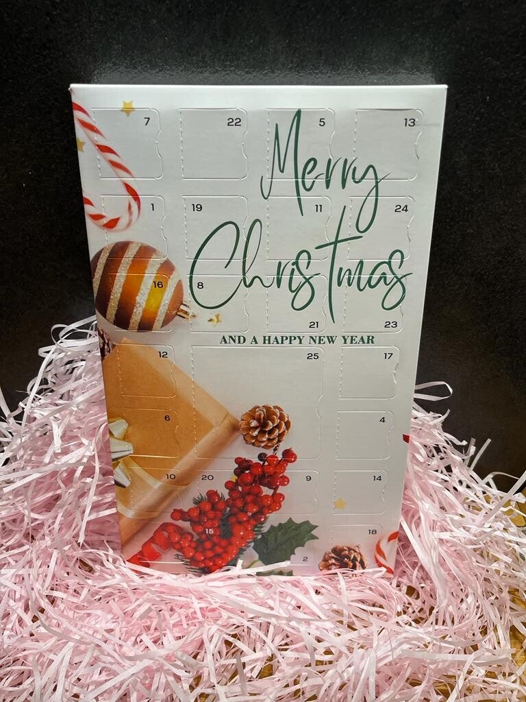 Calendrier De L'Avent 24 Cases Aux Fondants Parfumés, Sans Marque, Pour Noël